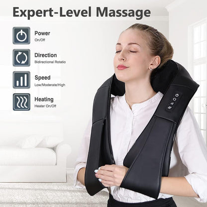 SHIATSU NECK AND BACK MASSAGER